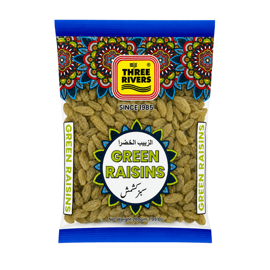 Three Rivers Green Raisins 200 g buy online USA - 1
